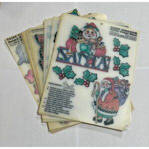 47 Vintage 90s DAISY KINGDOM Shrink Dink Designs Cut & Bake Christmas